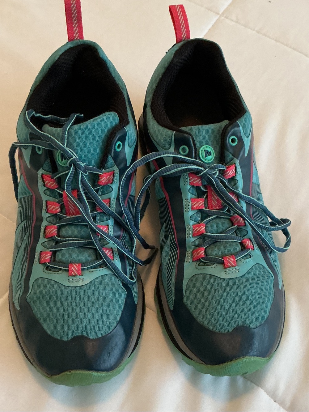Merrell - Siren Edge Women’s Teal and Pink Hiking Shoes